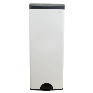 Thùng rác inox đạp vuông lớn Fitis SPL1-904 22 lít (trắng)