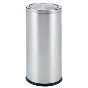 Thùng rác inox nắp lật GEV A35-P