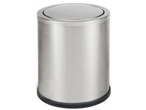 Thùng rác inox nắp lật nhỏ Paloca (Size 250mm x 305mm)