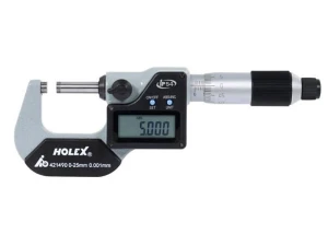 Thước Panme điện tử đo ngoài IP54 Holex 421490 0mm - 25mm