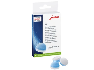 Thuốc viên vệ sinh máy pha cà phê Jura (6 viên)