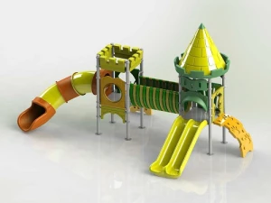 Tổ hợp nhà leo cầu trượt Nicks NIK134082MT