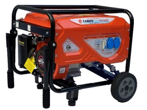 Tổ máy phát điện Kabuto KBT3500ST (3KW - tay cầm, bánh xe)