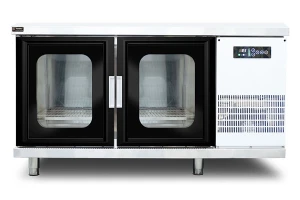 Tủ bàn lạnh cánh kính Fushima 1,5m quạt gió FSMDL-BLCKQ 1.5