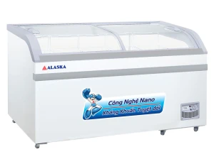 Tủ đông kính cong Alaska KC-395 - 500 lít