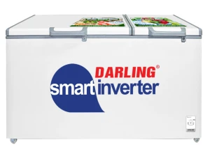 Tủ đông mát 2 dàn lạnh Darling DMF-3699WS-4 (370 lít, chỉnh được nhiệt độ 2 ngăn)