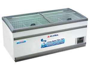 Tủ đông nằm kính phẳng Alaska KN-650 1.020 lít