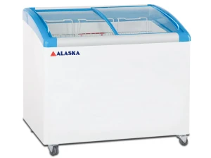 Tủ đông nắp kính cong Alaska KC-203S 355 lít