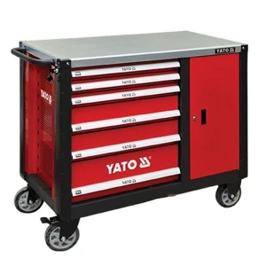 Tủ đựng đồ nghề 6 ngăn mặt trên bằng thép Yt-09002