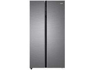 Tủ lạnh Side By Side Aqua AQR-IG696FS(GD) - 575L, Màu xám