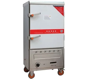 Tủ nấu cơm công nghiệp 8 khay dùng gas
