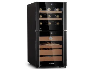 Tủ rượu vang và giữ ẩm CIGAR Klarstein EL DORADO 89 lít
