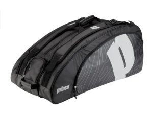 Túi đựng vợt Prince Tour Reflective 19 12 Racket Đen/Bạc (3 ngăn)