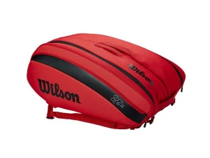 Túi tennis Wilson Federer DNA 12PK RD WR8006001001