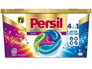 Viên giặt Xả Persil kháng khuẩn 4 trong 1 22WL (Hộp 22 viên)