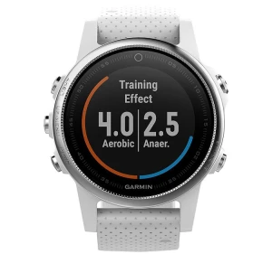Vòng đeo tay theo dõi sức khỏe Garmin Fenix 5S Carrara White