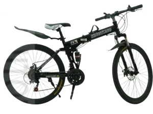 Xe đạp thể thao gấp gọn Ruiton màu đen