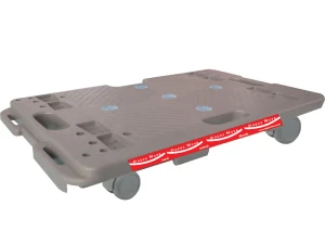 Xe đẩy Dolly FB gia đình Happy Move 100kg