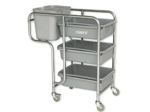 Xe đẩy dọn đồ ăn Clepro CS-3/5L