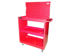 Xe đẩy dụng cụ 3 ngăn có giá treo Ally QT-D03F