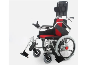 Xe lăn điện ngả nằm bánh đặc D302 (JRWD302X-QS20)