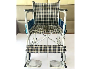 Xe lăn tay khung thép sơn tĩnh điện GBM-041