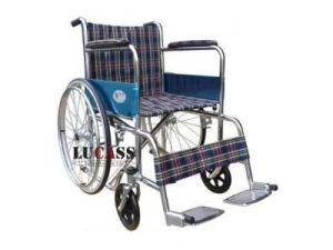 Xe lăn vải sọc caro Lucass X-97