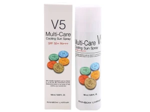 Xịt chống nắng toàn thân Rainbow L'affair Multi-Care V5 Cooling Sun Spray SPF50 PA 180ml