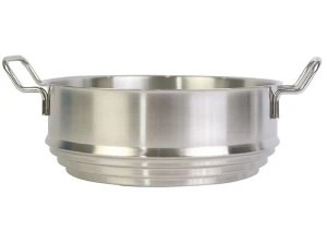 Xửng hấp inox đa năng Kims Cook 28cm (3 trong 1 size 24cm, 26cm, 28cm)