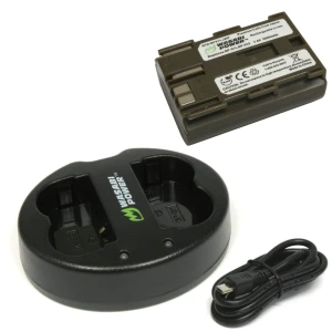 Bộ pin và sạc đôi WASABI BP-511for Canon - 11832594 Yêu thích