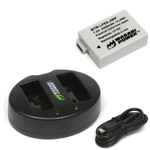 Bộ pin và sạc đôi WASABI LP-E8 for Canon - 11832611 Yêu thích