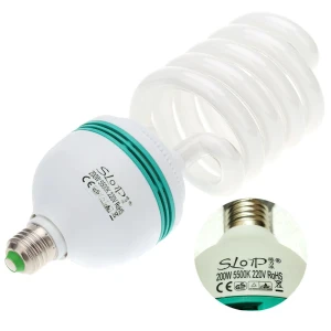 Bóng đèn ánh sáng liên tục 200W 5500k - chuyên dụng chụp sản phẩm - 10460027 Yêu thích