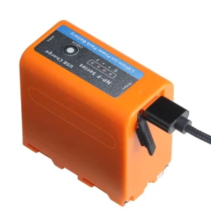 Pin F970 Pro 7800maH - USB charger - Báo dung lượng - Kiêm sạc dự phòng - 19185716 Yêu thích