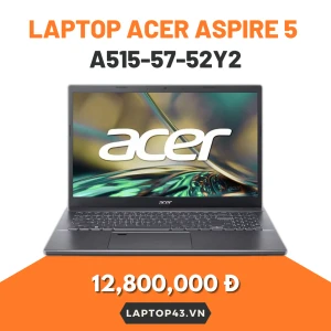 Laptop Acer Aspire 5 A515-57-52Y2 (i5-1235U | 16GB | 512GB | Iris Xe Graphics | 15.6 FHD | Windows 11 Home | Xám)