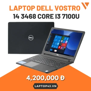 Dell Vostro 14 3468 Core i3 7100U RAM 4G SSD 128G 14.0 full AC