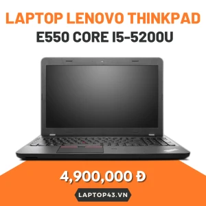 LAPTOP LENOVO THINKPAD E550 CORE I5-5200U/ 8 GB RAM/ SSD 128G INTEL HD GRAPHICS 5500/ 15.6