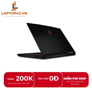 Laptop MSI GF63 Thin 10SC-020VN core i7-10750H/ Ram 8gb/ SSD 512gb/ GTX 1650