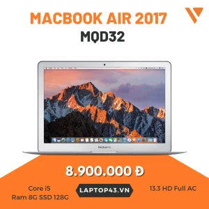 Macbook Air 2017 - Core i5 Ram 8G SSD 128G 13.3
