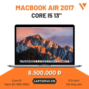 Macbook Air 2017 Core i5 Ram 8G SSD 256G 13.3 Pin Thay