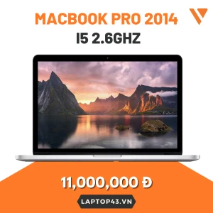 Macbook Pro 2014 i5 2.6Ghz Ram 8G SSD 128G 13.3 Không AC