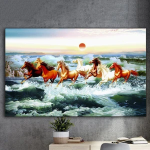 29 tranh mã đáo thành công đẹp, ý nghĩa may mắn