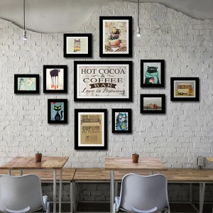 Bộ 11 tranh cafe ấn tượng MS110