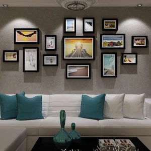 Bộ 14 tranh thiên nhiên treo tường phòng khách MS140