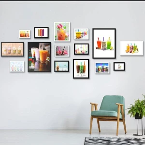 Hot 101+ tranh treo tường quán trà sữa độc đáo, ấn tượng