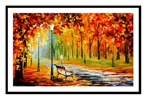 LIST 28 bức tranh mùa thu nghệ thuật lãng mạn