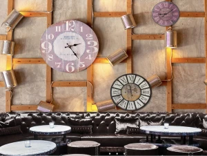 Tranh dán tường hiệu ứng 3D quán cafe TDTA007