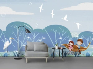 Tranh dán tường vẽ hoạt hình TDTA108