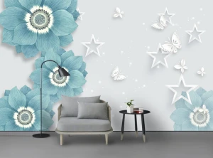 Xưởng in tranh dán tường 3D vải canvas giá rẻ