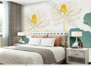 Xưởng in tranh dán tường phòng ngủ 3D giá rẻ, đẹp nhất 2020