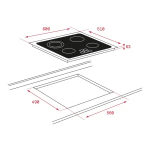 Bếp điện Teka TZ 6415 40239040